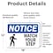 Signmission Safety Culture Sign, 18 in Width, Vinyl Decal, Rectangle OS-2PACK-NS-D-1218-L-16874 - alternate 6